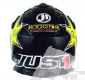 JUST1 MOTO-CROSS PROFI HELM J32 PRO RAVE ROCKSTAR