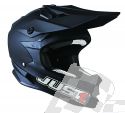 JUST1 MOTO-CROSS PROFI HELM J32 PRO RAVE SOLID MATT-SCHWARZ