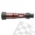 SPARK PLUG COVER SD05F-R red NGK