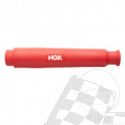 SPARK PLUG COVER SD05FM-R red NGK