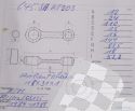 PLEUL SATZ PREMIUM KTM GS/MX/MC 125 1984-1988